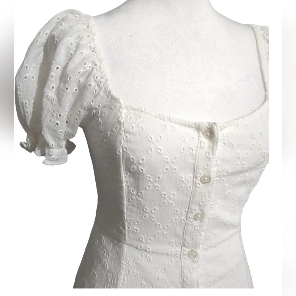 BP Dress 100 Cotton color white xxs